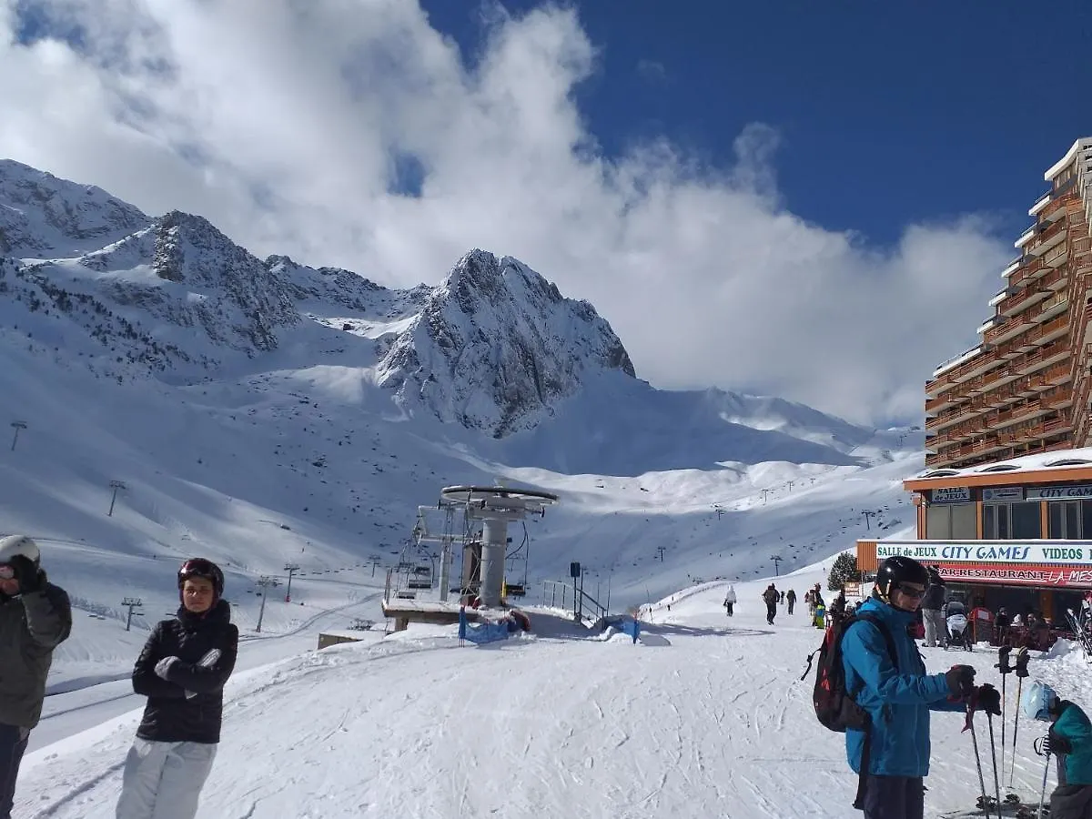 Apartment Studio Au Pied Des Pistes Avec Vue Sur La Station 5 Pl La Mongie